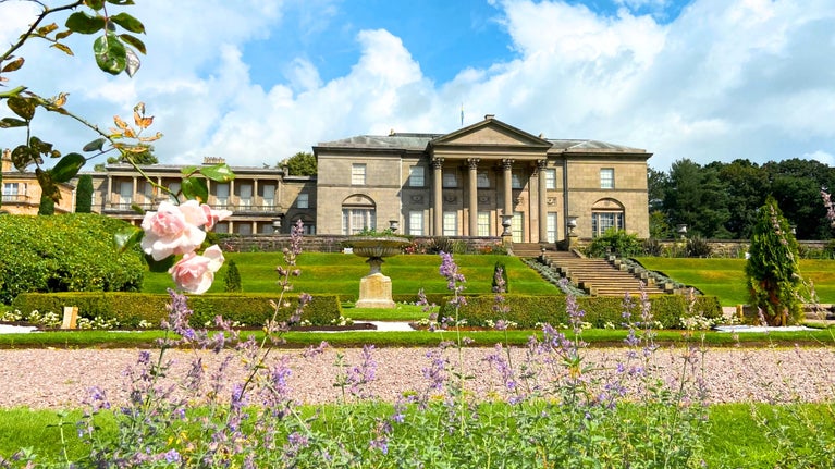 View of the Mansion from the Italian Garden, Tatton Park, Cheshire